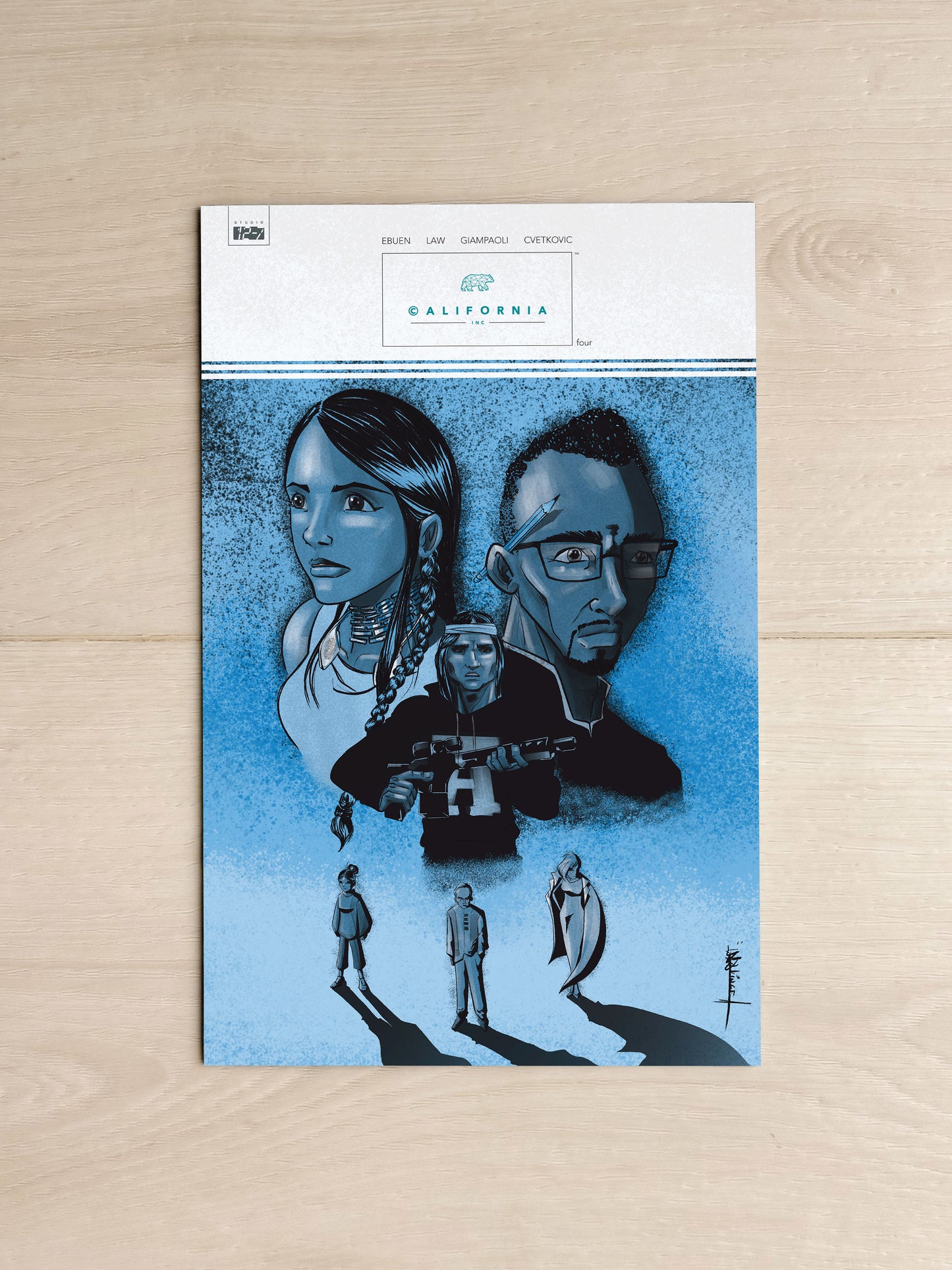 California, Inc. #4 - Vince Alvendia Variant