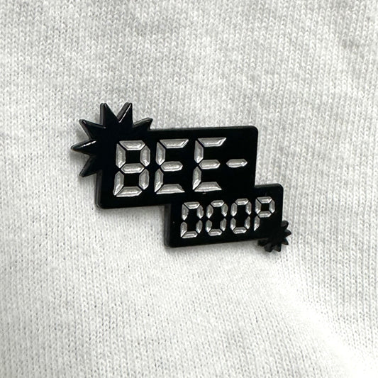 1.25" - Issue #2 title/sfx "Bee-Doop" pin
