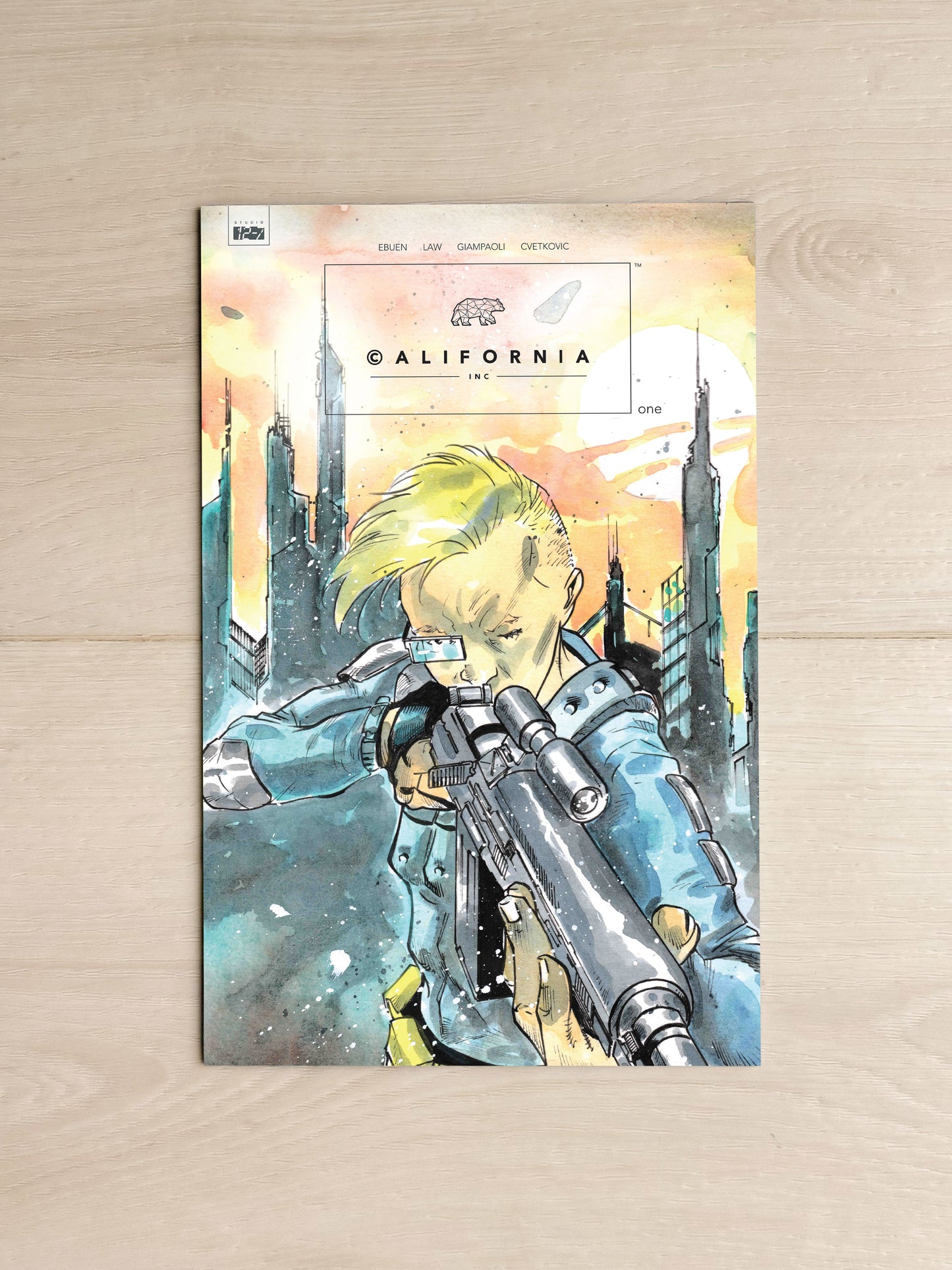 ©alifornia, Inc. #1 - Andrea Mutti Variant Cover