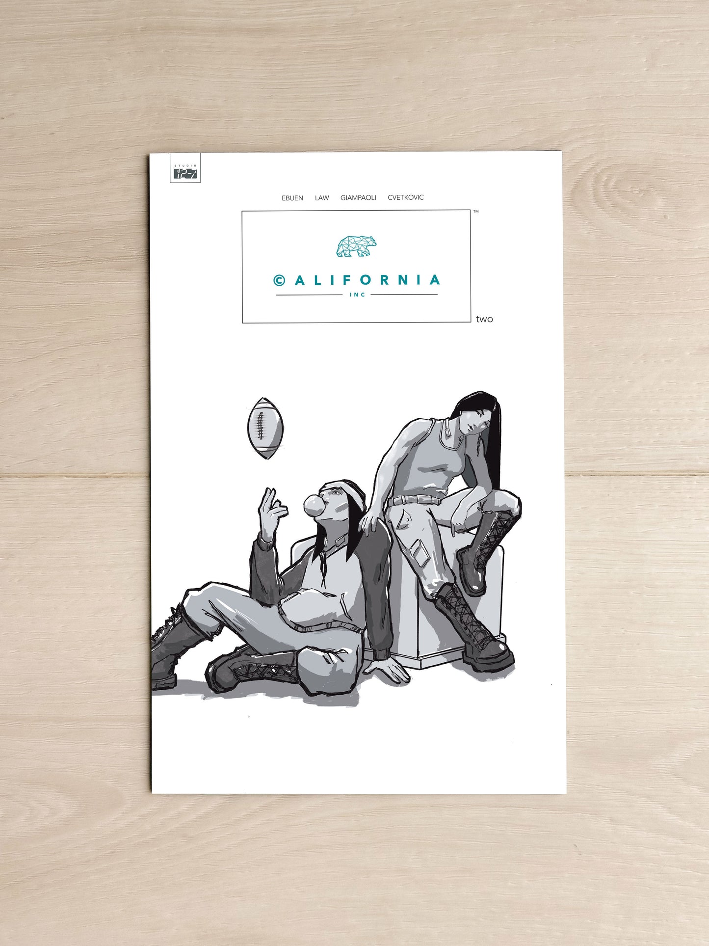 ©alifornia, Inc. #2 - Arthur N. Ebuen Variant Cover