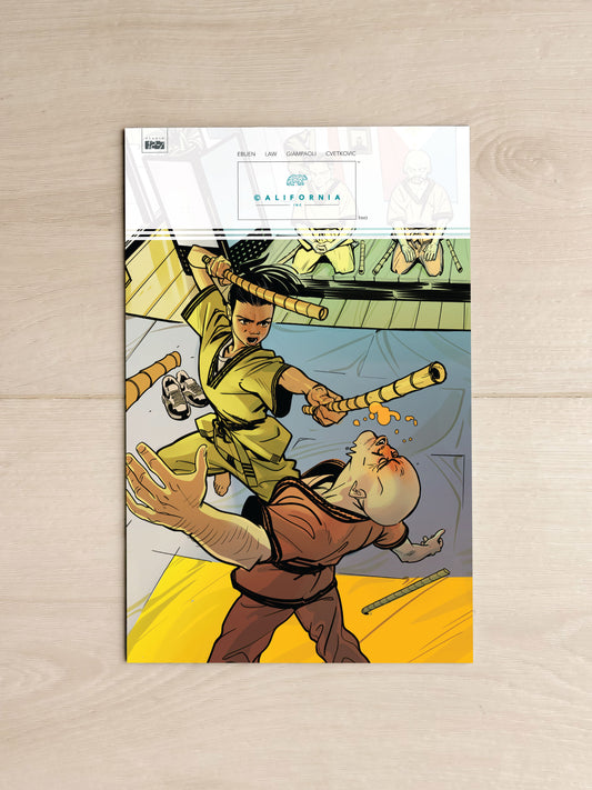 ©alifornia, Inc. #2 - Conor Hughes A Variant Cover (Robyn)