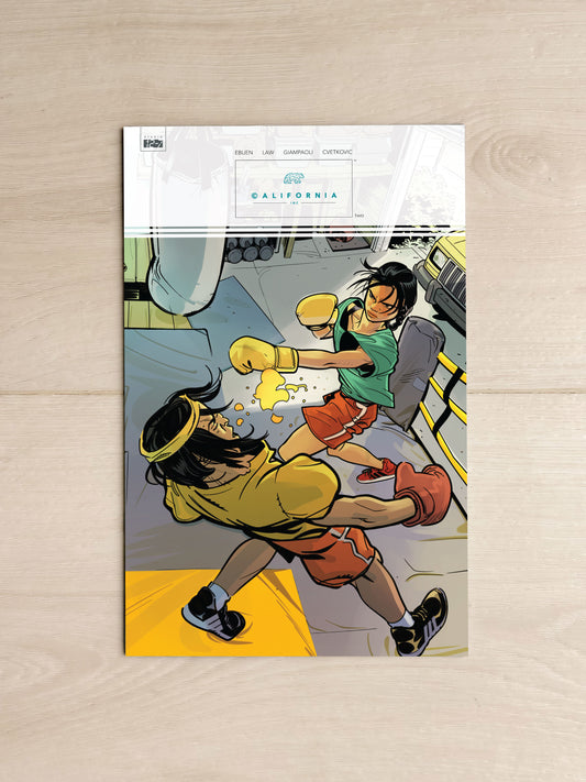©alifornia, Inc. #2 - Conor Hughes B Variant Cover (Big Sis)