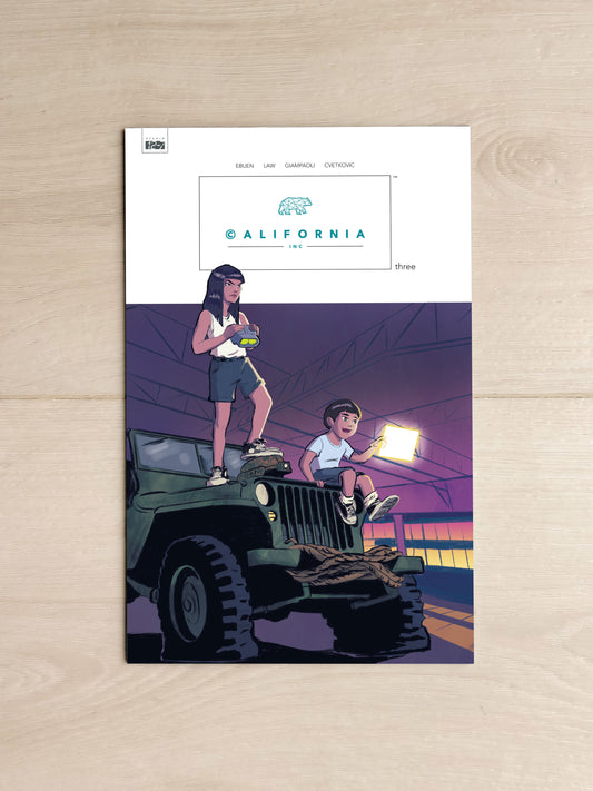 ©alifornia, Inc. #3 - Arthur N. Ebuen Variant Cover