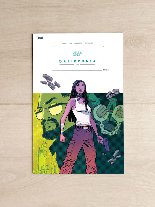 ©alifornia, Inc. #3 - Justin Greenwood Variant Cover